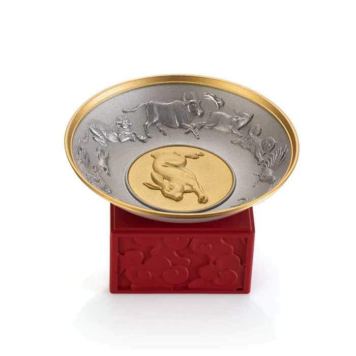 Royal Selangor 2023 Year of the Rabbit Wealth Bowl — in use