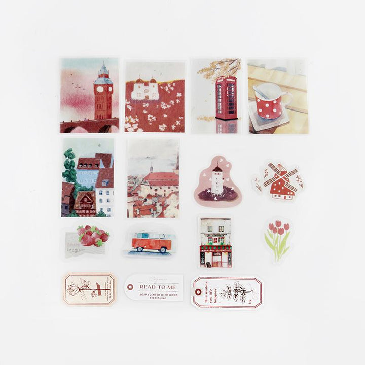 BGM Red Island Encounter Tracing Paper — detail view
