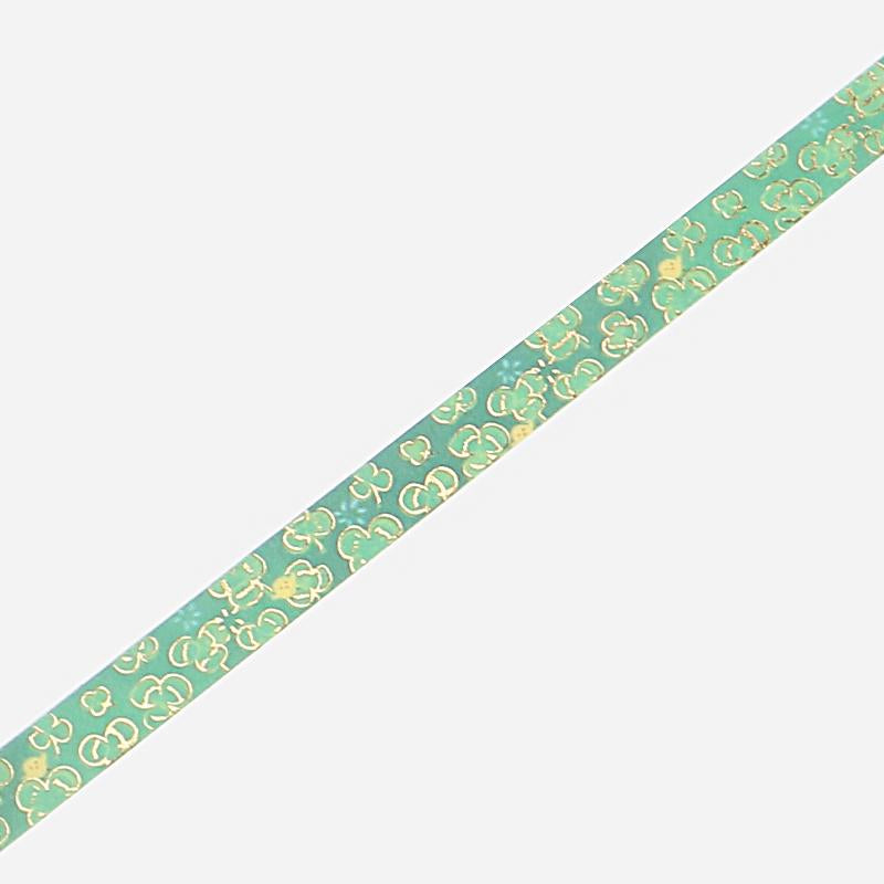 BGM Green Clover Masking Tape — applied on surface