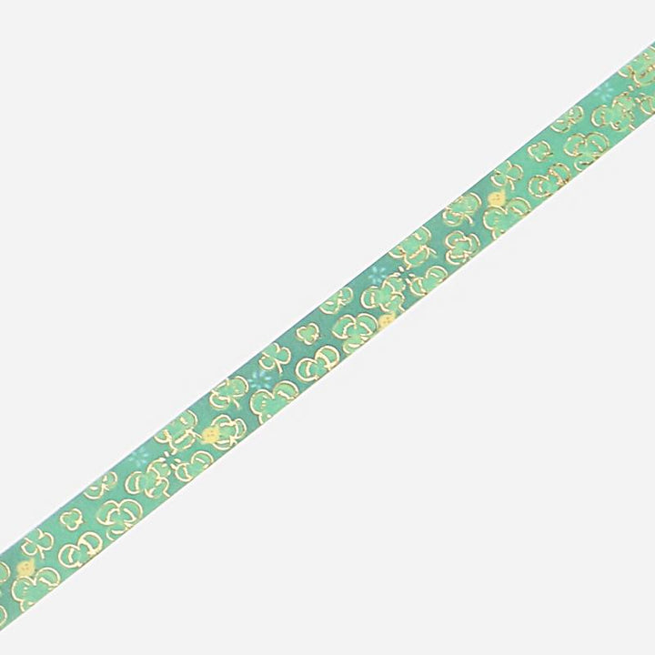 BGM Green Clover Masking Tape — applied on surface
