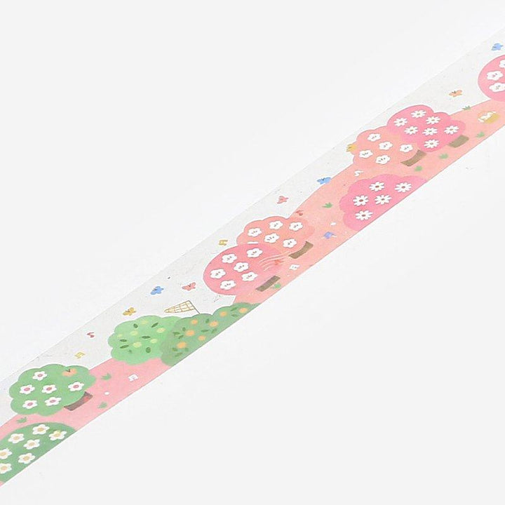 BGM Hiyoricho Clear Tape — applied on surface