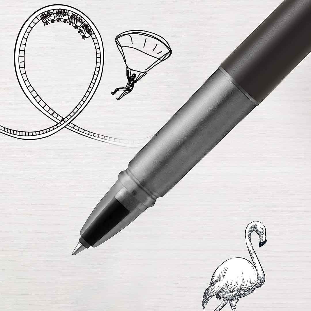 Parker Vector XL Rollerball Pen - Black — barrel detail