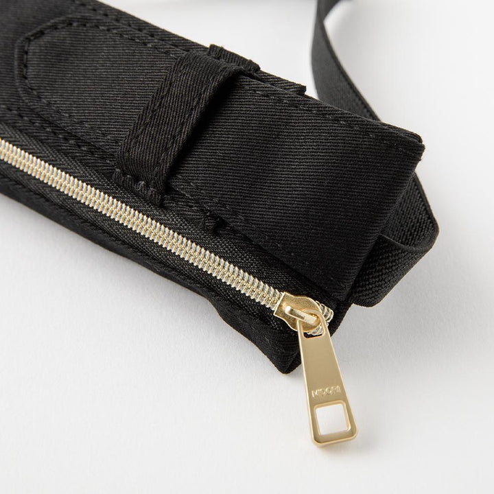 Midori Book Band Pen Case For B6 A5 Notebook Khaki — with packaging