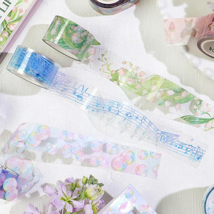 BGM Plush Doll Clear Tape — roll side