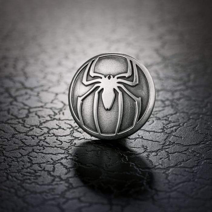 Royal Selangor Marvel Comics Lapel Pin — detail view