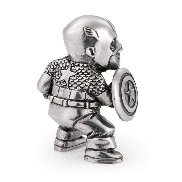 Royal Selangor Marvel Comics Captain America Mini Figurine — detail view