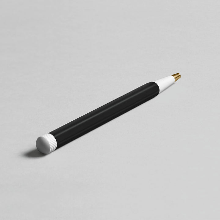 Leuchtturm1917 Drehgriffel Nr. 1 Gel Pen - Black — angle view