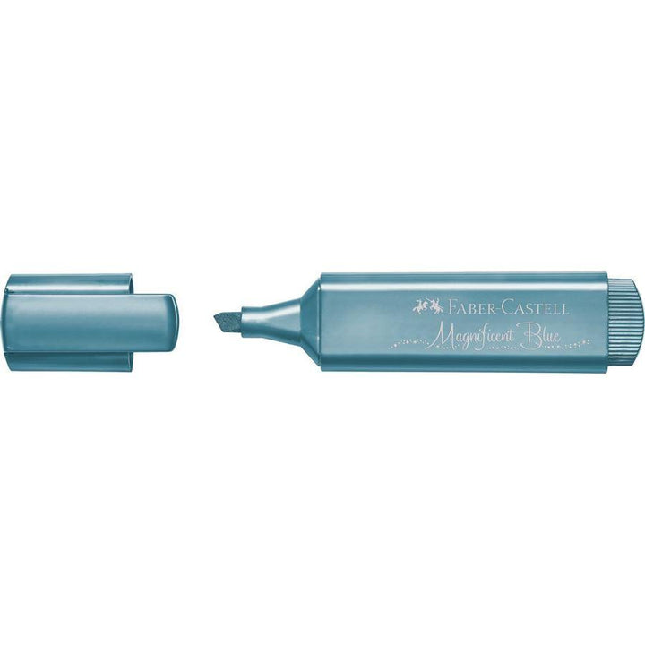 Faber-Castell Highlighter TL 46 Metallic Magnificent Blue — with packaging