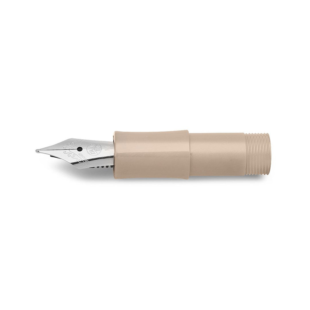 Kaweco Skyline Sport Front Part Macchiato With Steel Nib — Kaweco fountain pen nib — replacement writing nib for fountain pens, at Cityluxe Singapore