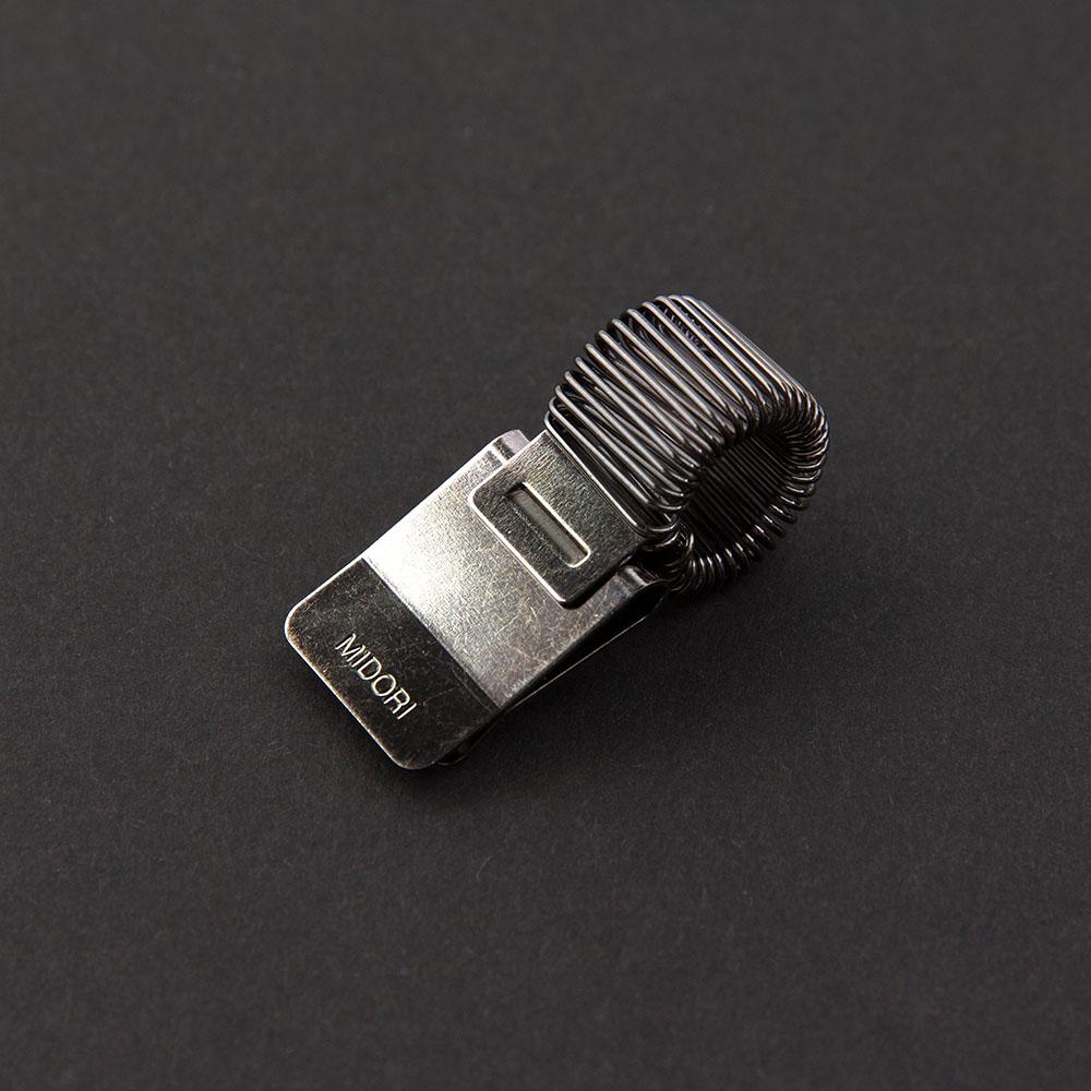 Midori Mini Clip Pen Holder — side view