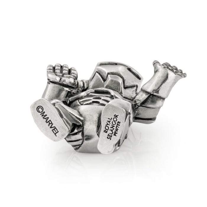 Royal Selangor Marvel Comics Iron Man Mini Figurine — in use
