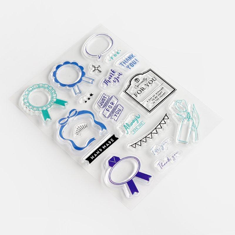 BGM Clear Stamp Wrapping — side view