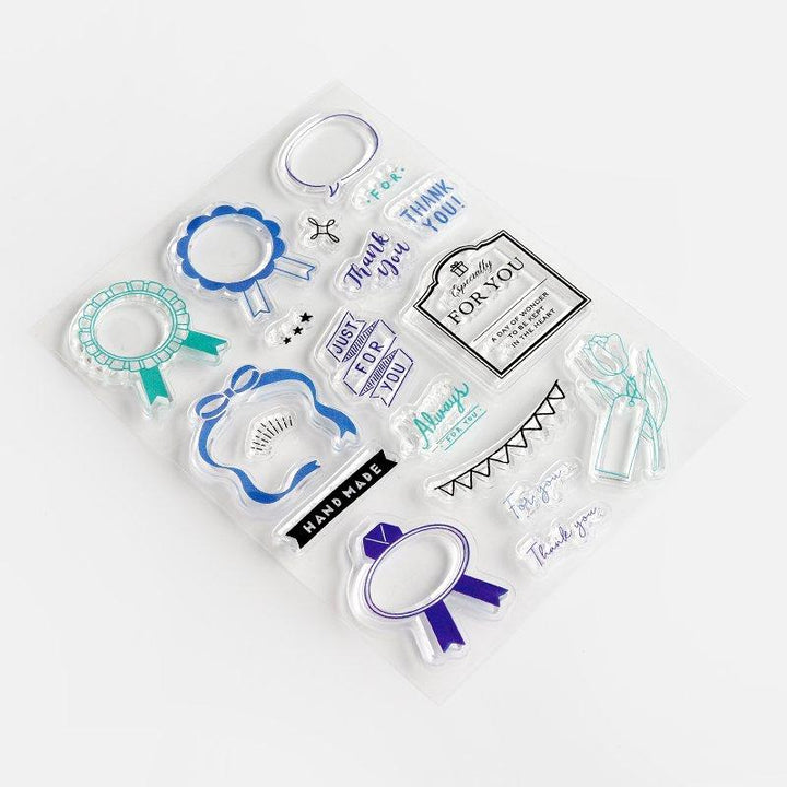 BGM Clear Stamp Wrapping — side view
