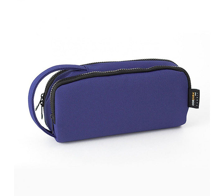 Midori 2 Way Cordura Pouch - Blue — front view