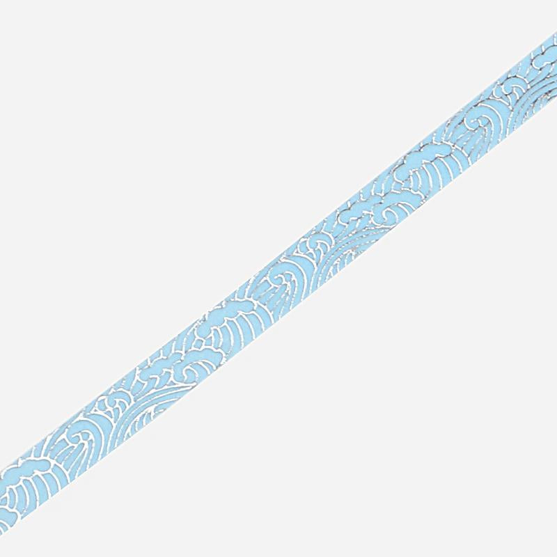 BGM Blue Sea Wave Masking Tape — pattern detail