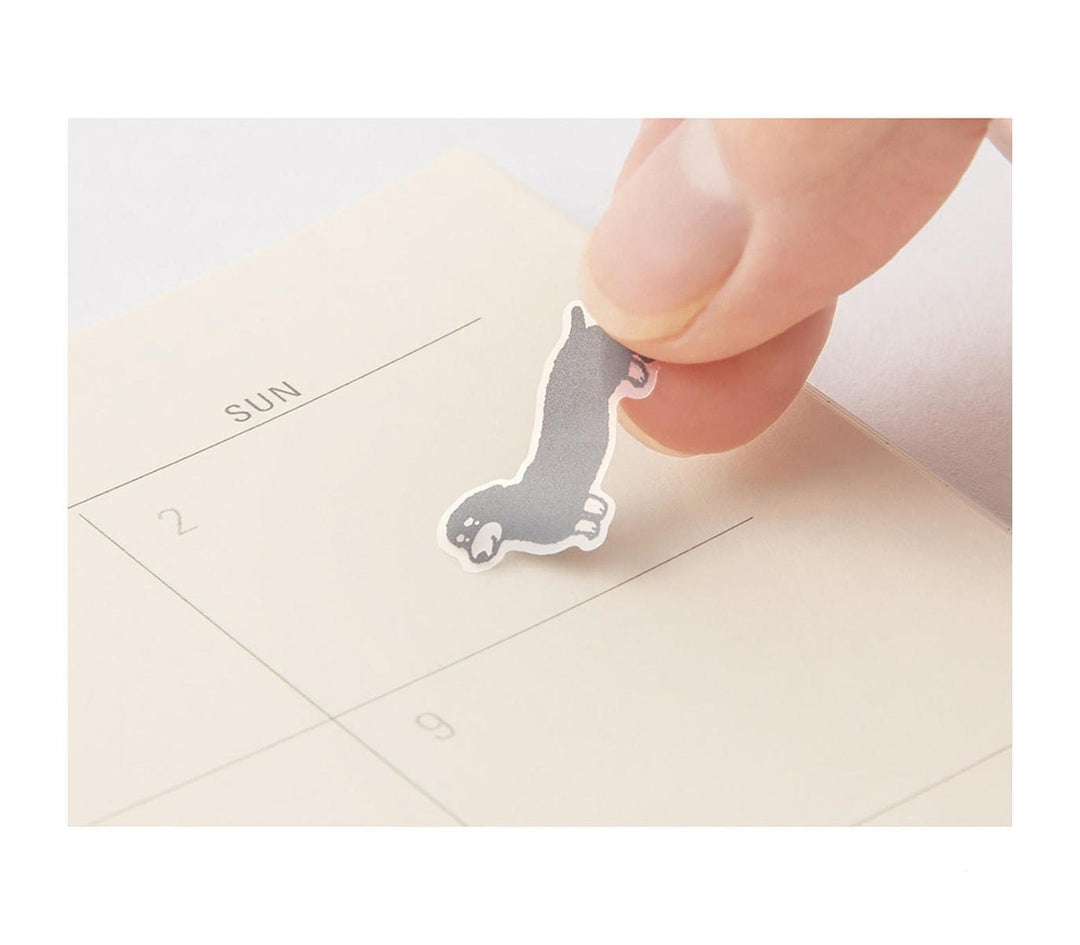 Midori Notebook Sticker - Dogs — detail view