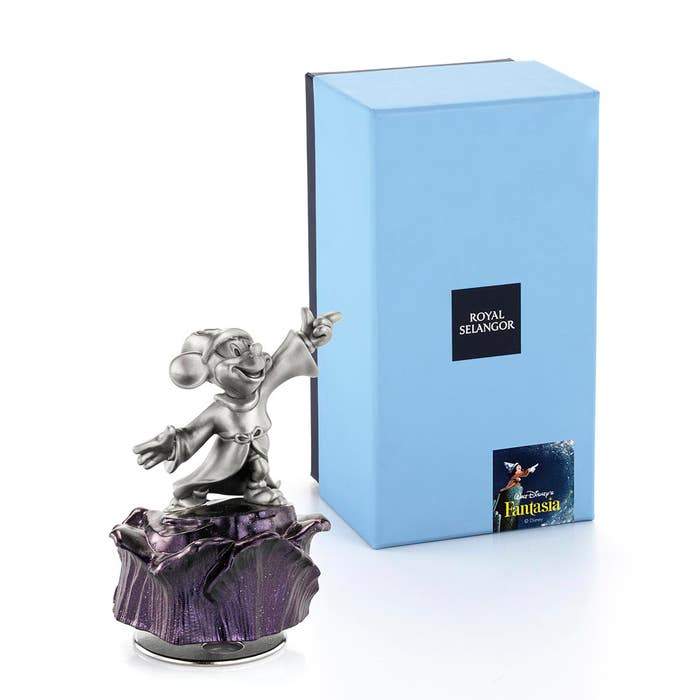 Royal Selangor Disney Music Carousels - Sorcerer Mickey — flat lay
