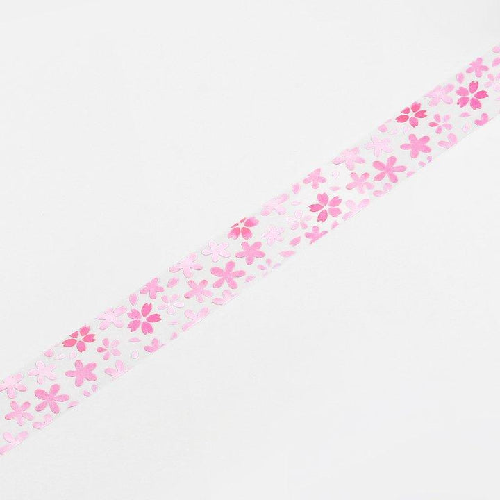 BGM Sakura Maizakura Clear Tape — applied on surface
