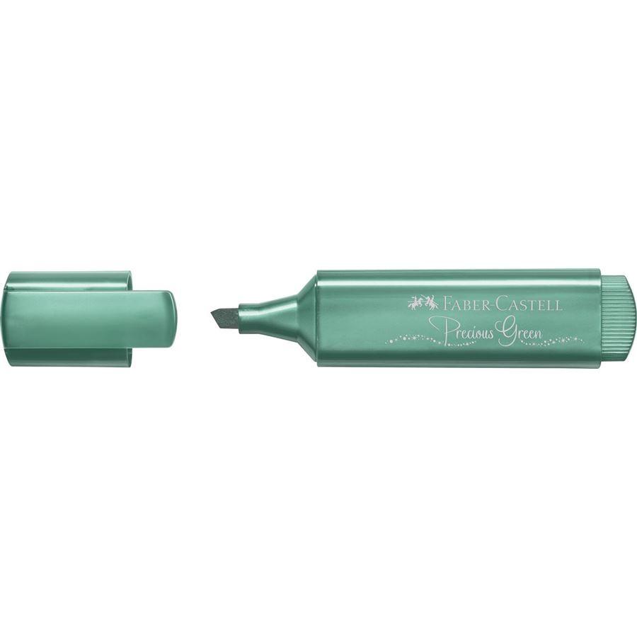 Faber-Castell Highlighter TL 46 Metallic Precious Green — with packaging