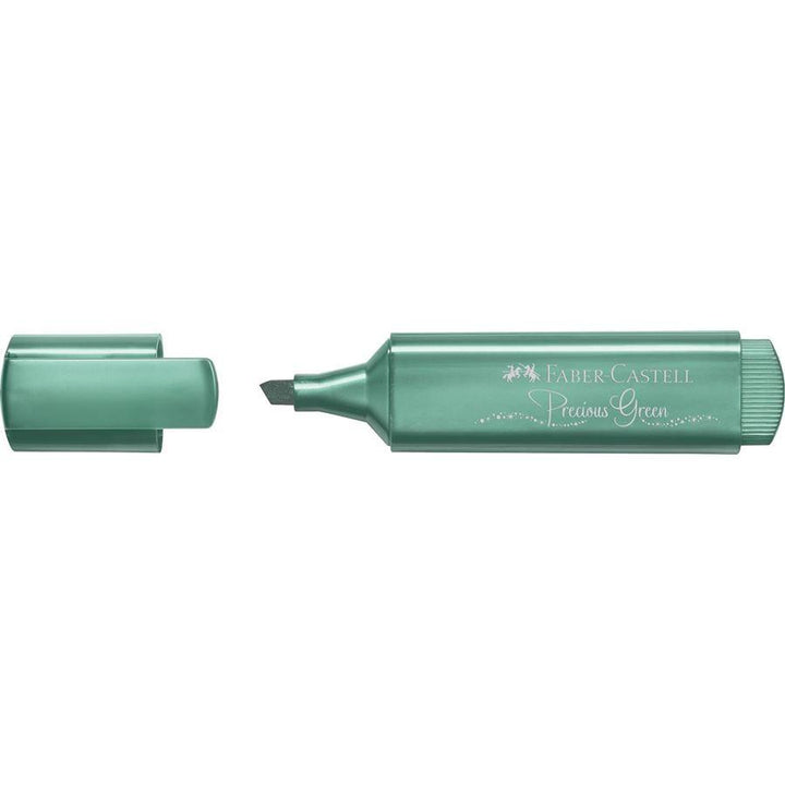Faber-Castell Highlighter TL 46 Metallic Precious Green — with packaging
