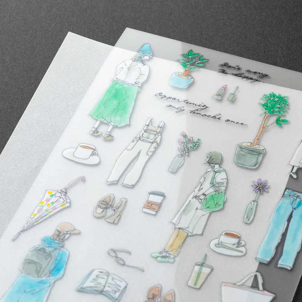 Midori Transfer Sticker - Fashion Motifs — detail view