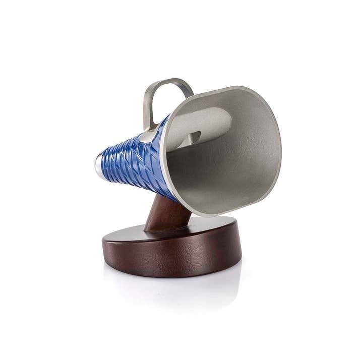 Royal Selangor Phonos Flare Amplifier — front view