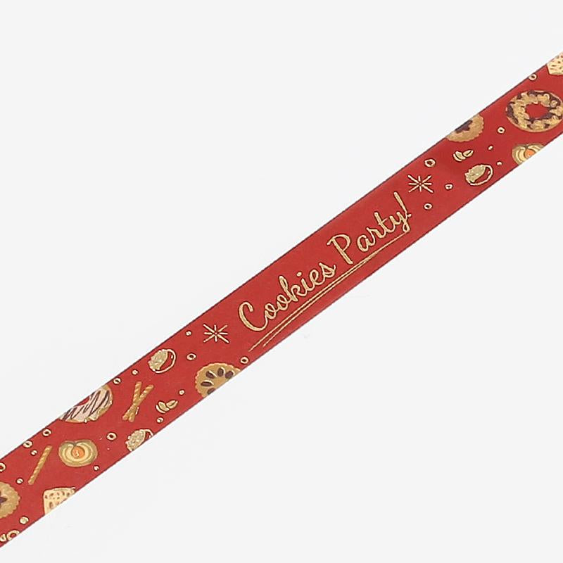 BGM Christmas Cookies Masking Tape — pattern detail