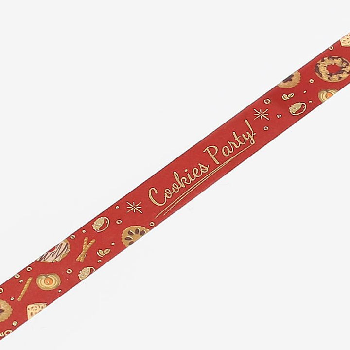BGM Christmas Cookies Masking Tape — pattern detail