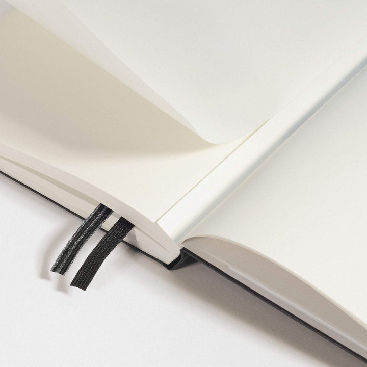 Leuchtturm1917 A5 Medium Softcover Notebook - Dotted / Aquamarine — flat lay