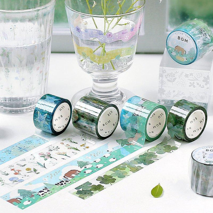 BGM Harvest Moon Clear Tape — colour swatch