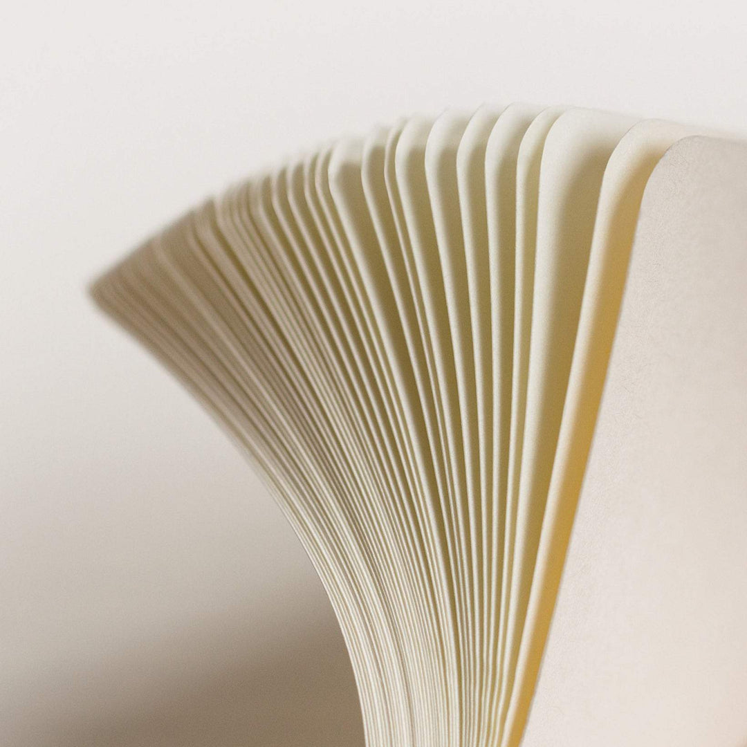 Leuchtturm1917 A6 Pocket Hardcover Notebook - Plain / Rising Sun — size comparison