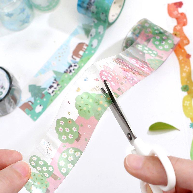 BGM Iris Clear Tape — roll side