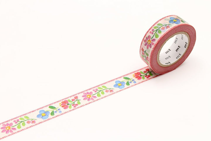 MT EX Washi Tape Embroidery — pattern detail