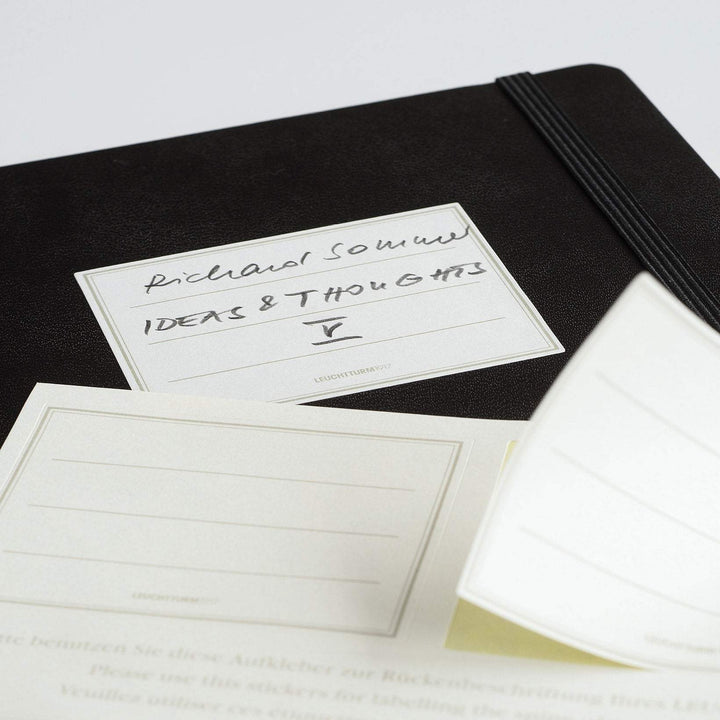 Leuchtturm1917 A5 Medium Softcover Notebook - Dotted / Aquamarine — spine view
