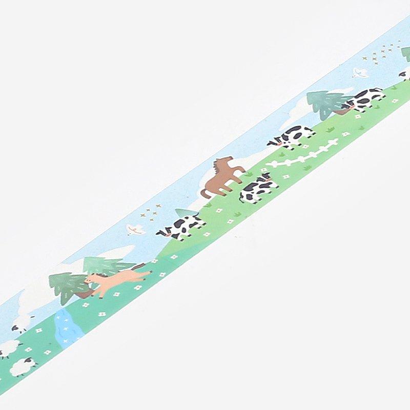 BGM Harvest Moon Clear Tape — applied on surface