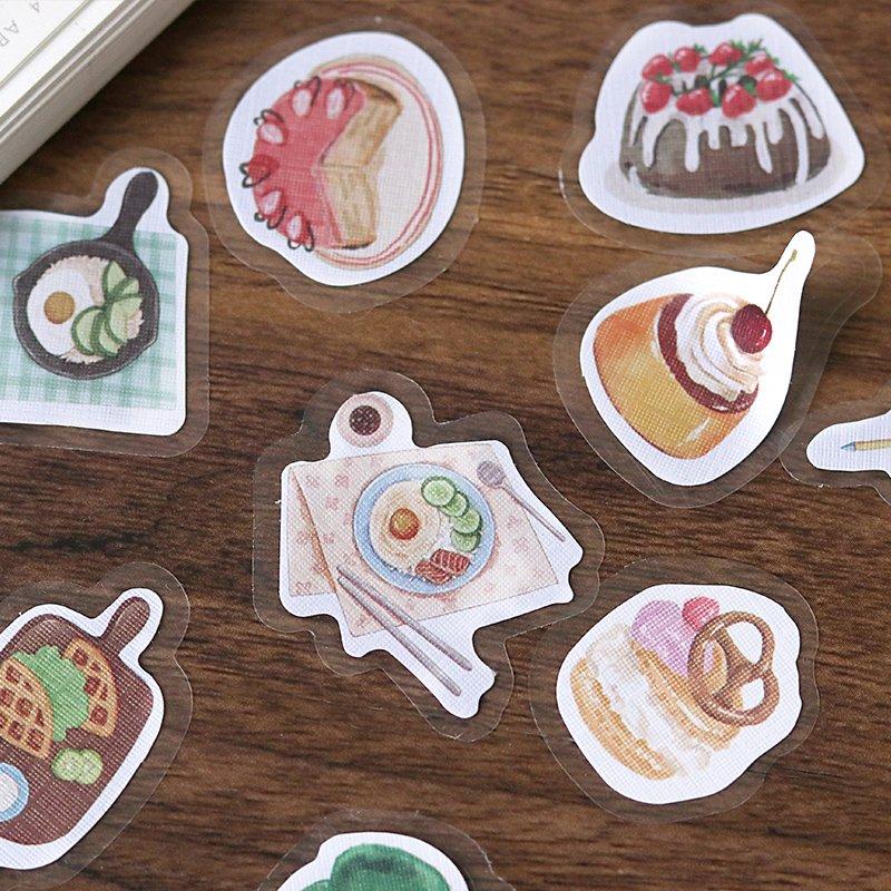 BGM Little Shop / Pastry Shop Linen Sticker — angle view