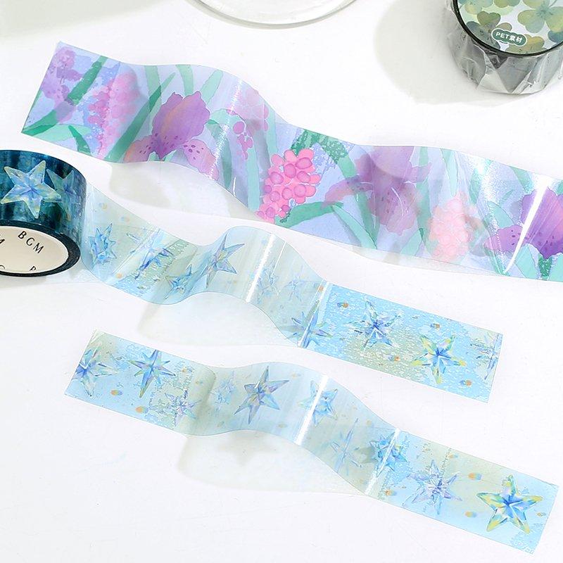 BGM Iris Clear Tape — with packaging