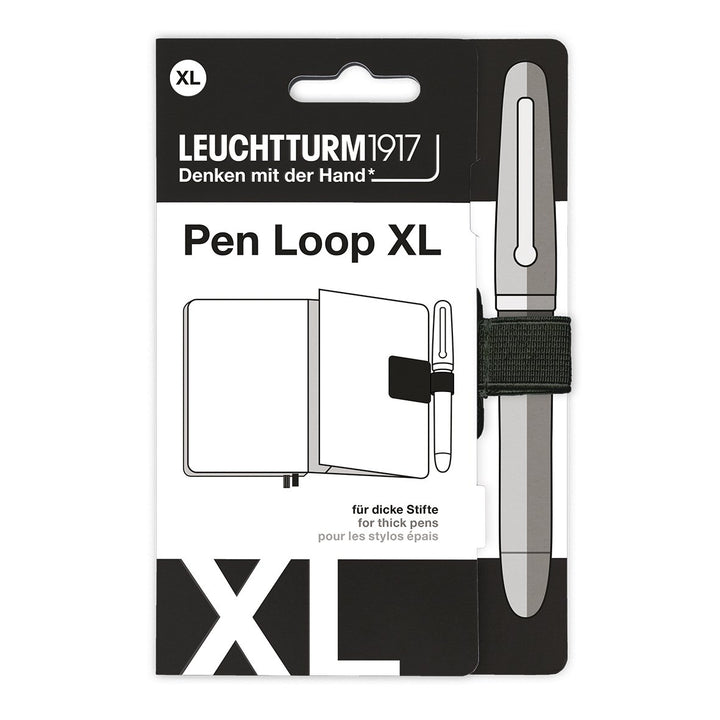 Leuchtturm1917 Pen Loop XL - Black — front view