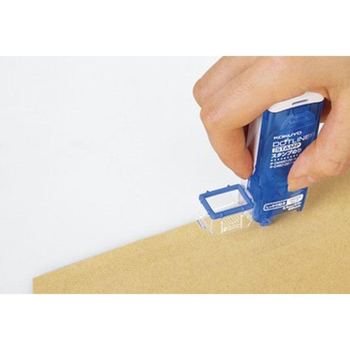 (DC) Kokuyo Dotliner Stamp Tape Glue — applied on surface