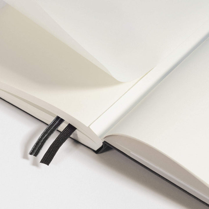 Leuchtturm1917 A6 Pocket Hardcover Notebook - Plain / Rising Sun — spine view