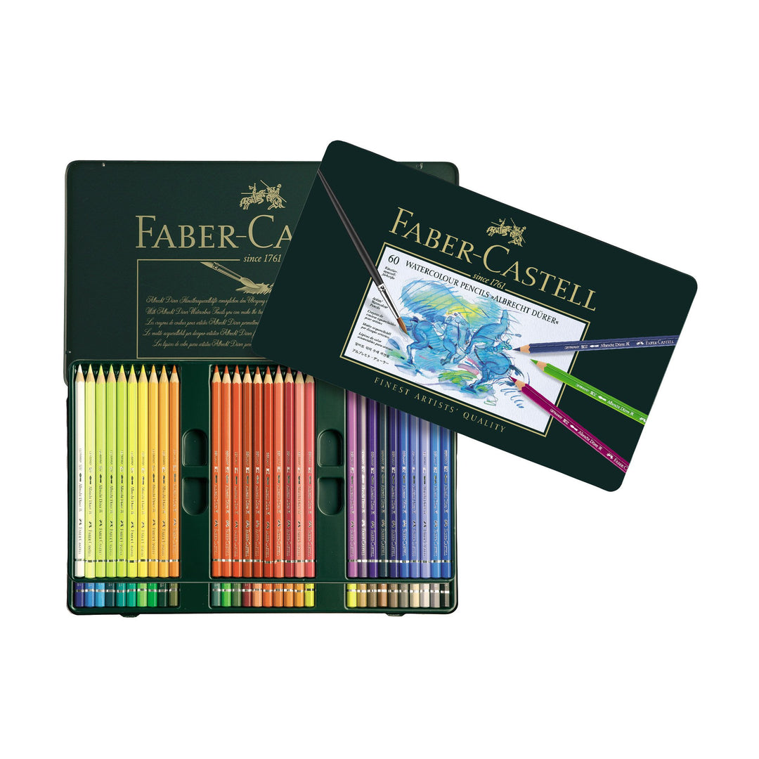 Faber-Castell Polychromos Artist Watercolour Pencil Set of 60 — front view