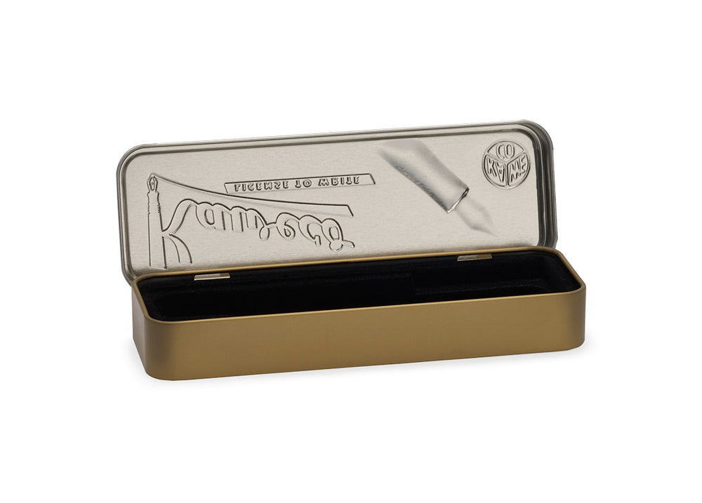Kaweco Nostalgic Tin Box Long — side view