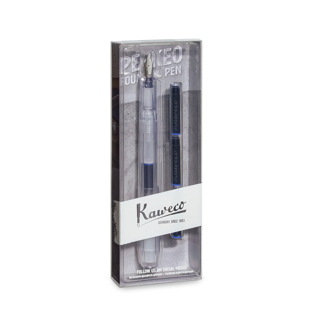 Kaweco Perkeo Fountain Pen - All Clear — flat lay