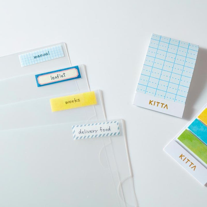 KITTA Washi Tape Flower 2 — with packaging