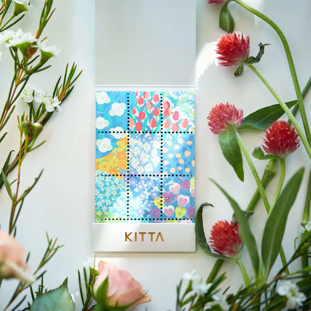 KITTA Special Masking Seal Sticker - Garden — side view