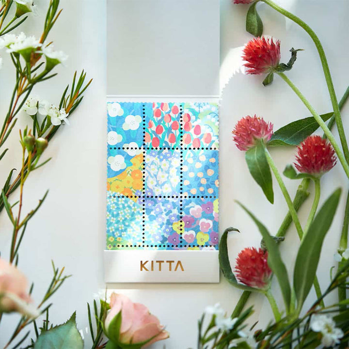 KITTA Special Masking Seal Sticker - Garden — side view
