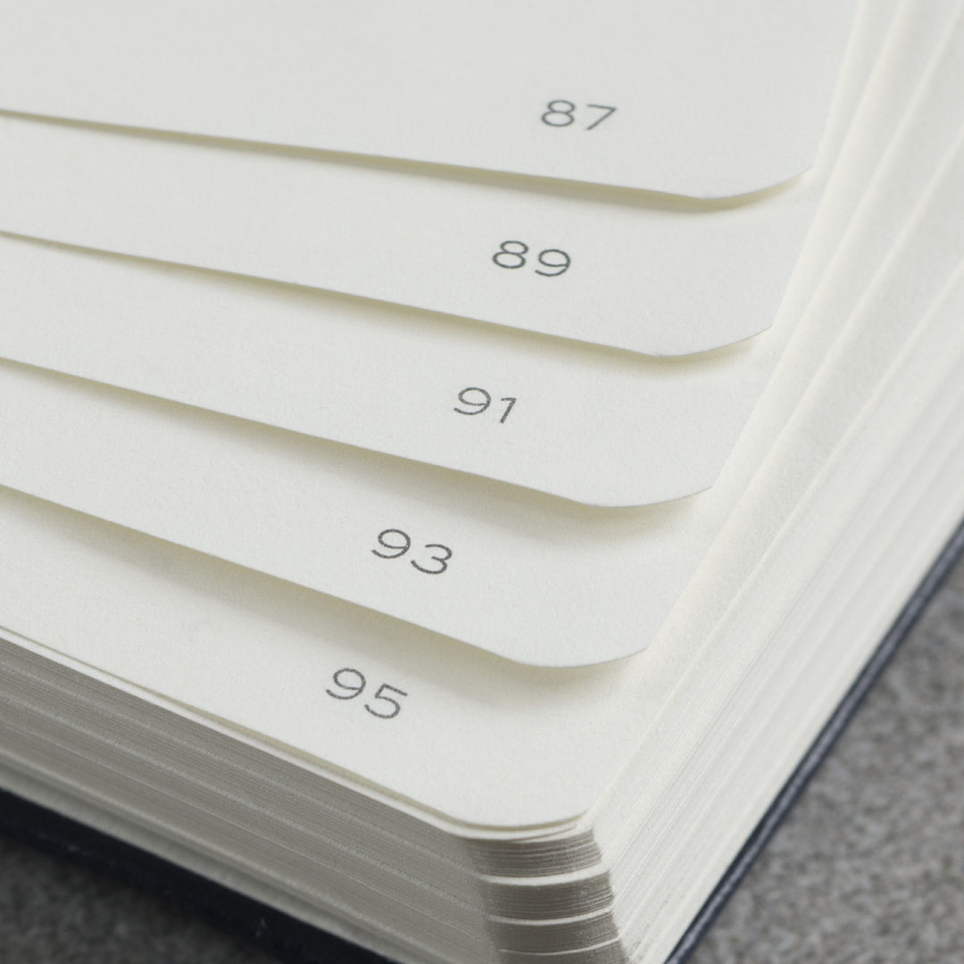 Leuchtturm1917 A5 Medium Softcover Notebook - Dotted / Lilac — flat lay