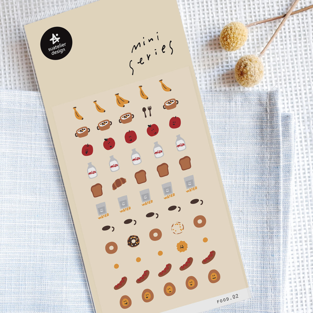 Suatelier Sticker Mini Series - Food.02 — side view