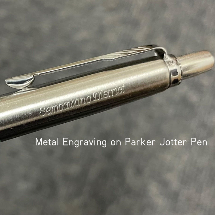 Parker Jotter Stainless Steel GT Rollerball Pen — Parker rollerball pen — fluid gel ink writing instrument, at Cityluxe Singapore