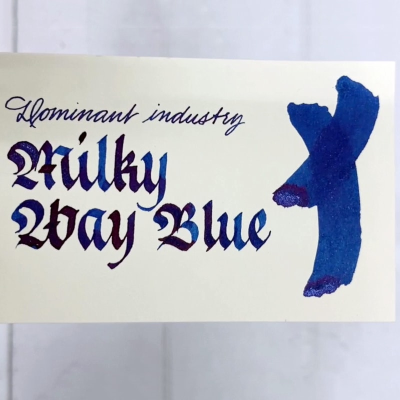Dominant Industry Pearl 25ml Ink Bottle Milky way Blue 006 — bottle front